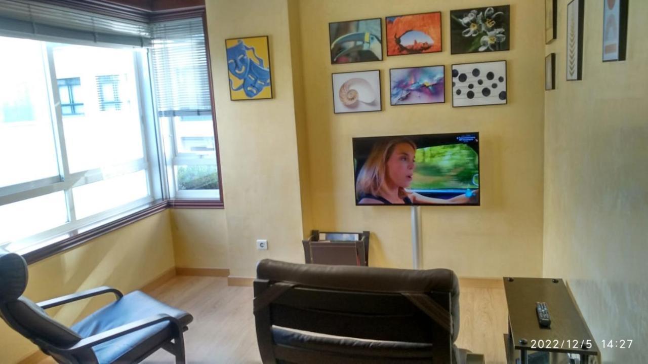 Apt 40 M2 Air Conditioning Abitacion-Salon-Cocina-Bano Radiant Heating Daire Vigo Dış mekan fotoğraf