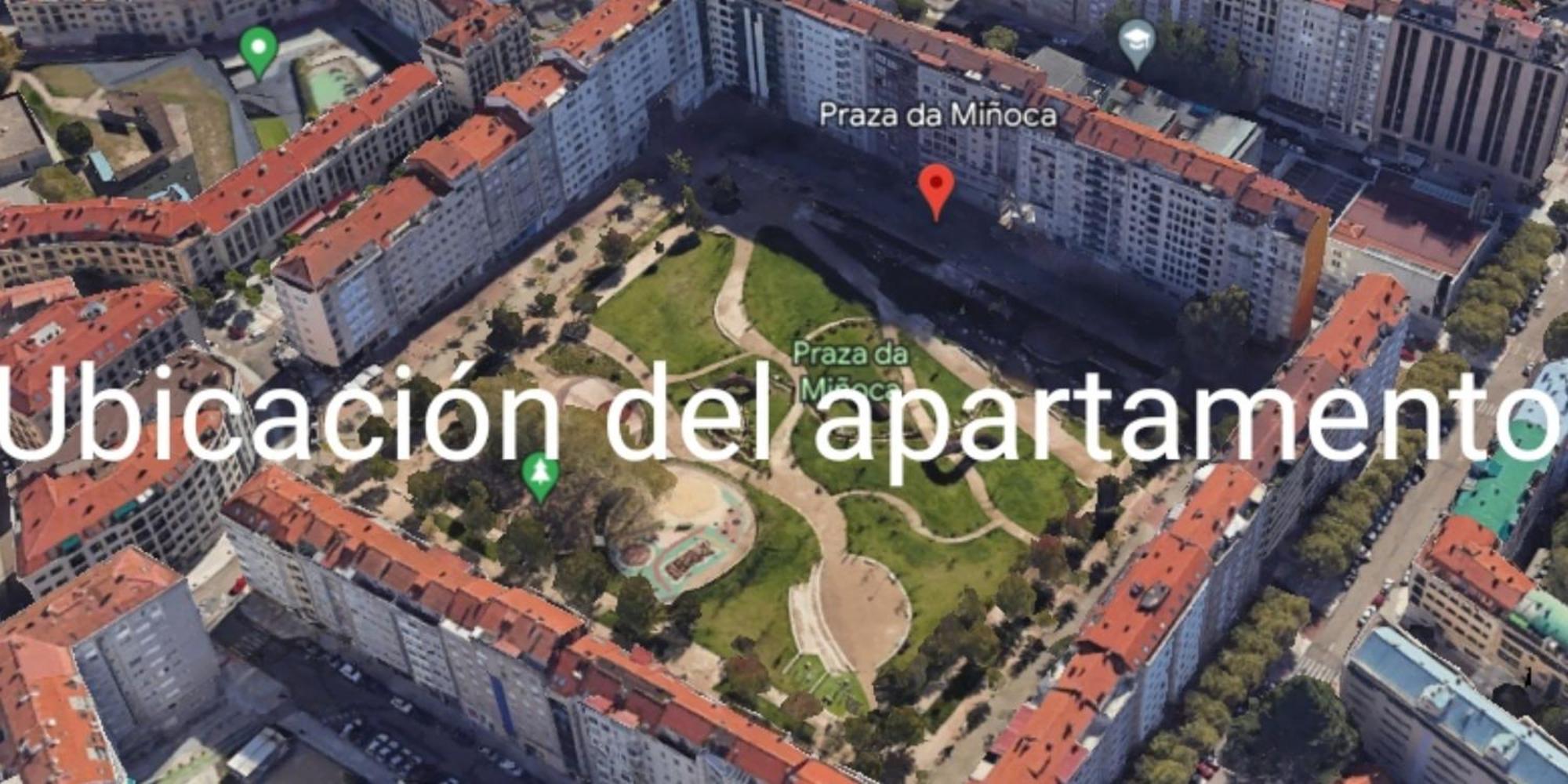 Apt 40 M2 Air Conditioning Abitacion-Salon-Cocina-Bano Radiant Heating Daire Vigo Dış mekan fotoğraf
